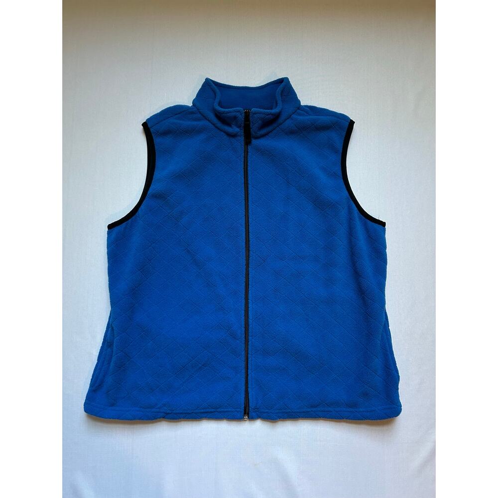 Mountain Lake Full Zip Vest Blue X-Large
